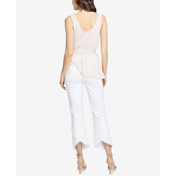 RACHEL ROY $49 Crossover-Wrap Sleeveless Top Small - Picture 4 of 5